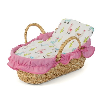 Bayer Chic 2000 Puppentragetasche mit Kissengarnitur 45 cm Lama NEU
