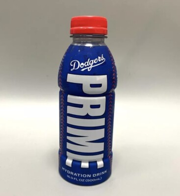 NEW ! RARE Blue LA Dodgers Prime Hydration Drink 16.9 FL OZ x 1 Limited Edition