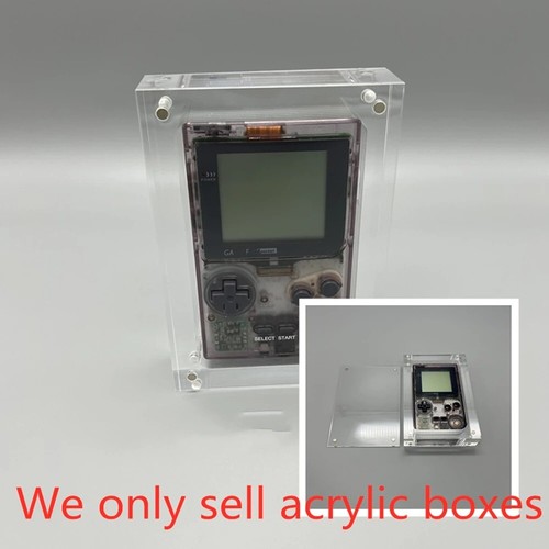 Vitrina magnética transparente de acrílico para consola Nintendo GameBoy Pocket GBP - Imagen 1 de 5