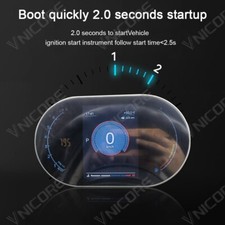 5 New For Bmw Mini R56 R60 2004-2014 Lcd Digital Cluster Speedometer Dashboard