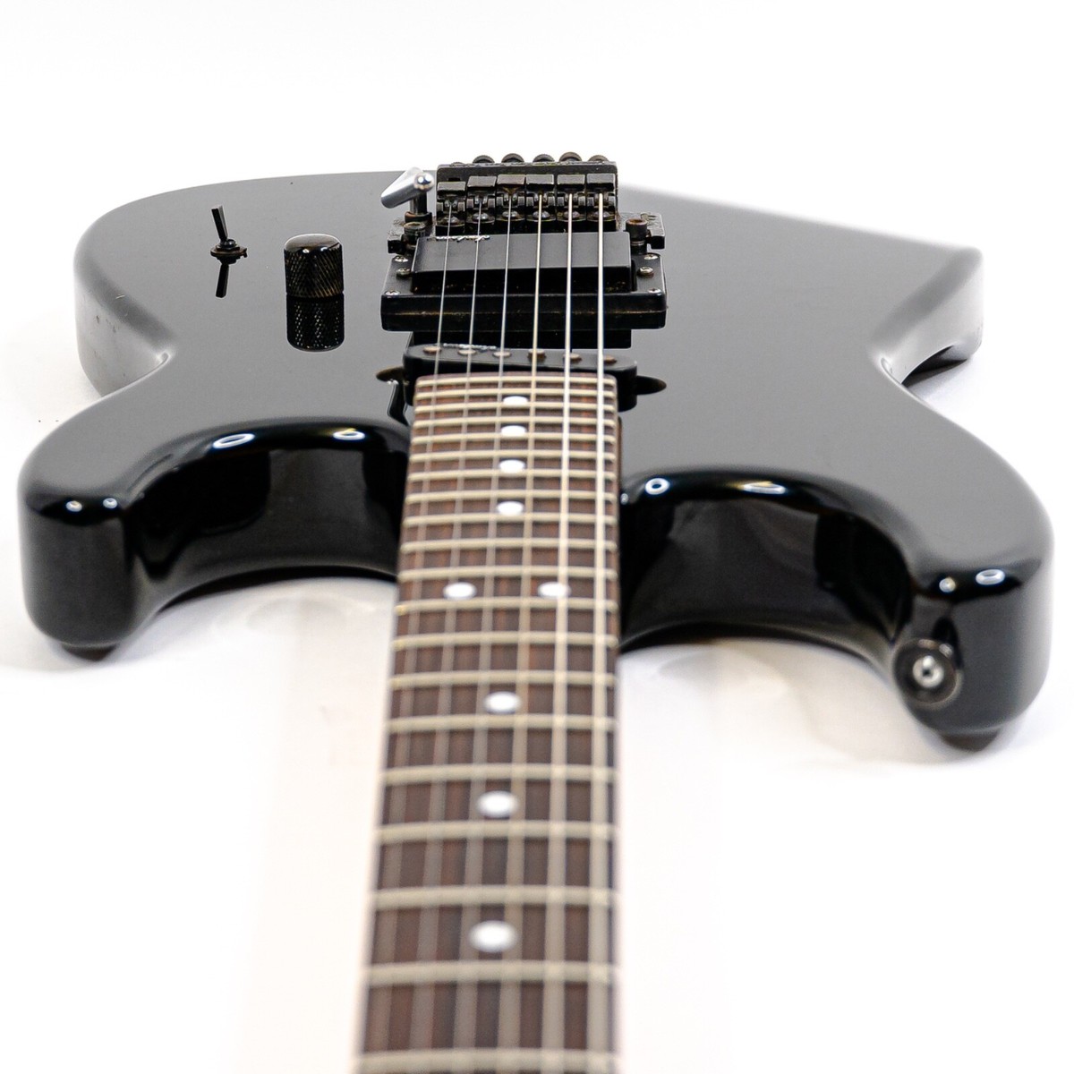 Late 1980s Charvel Model 3DR MIJ Body – Black – Rare Super Strat w