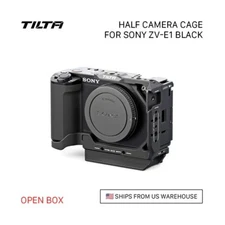 Tilta Half Camera Cage for Sony ZV-E1 Black (Open Box)