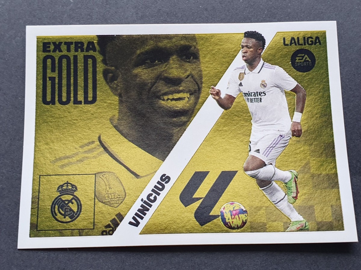 Extra Gold #09 VINÍCIUS JR (Real Madrid) - Panini ESTE La Liga