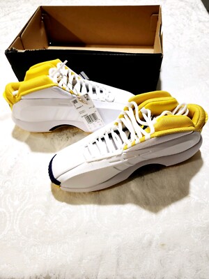 adidas Originals Crazy Lakers Home GY8947 White Purple Yellow Men Size 