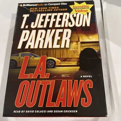 L. A. Outlaws by T. Jefferson Parker (2009, Compact Disc