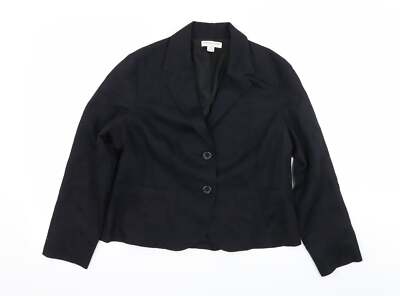 Coldwater Creek Damenjacke blau Größe 10