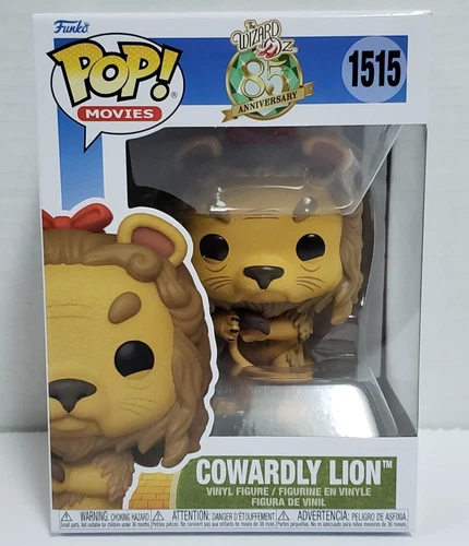 COWARDLY LION Wizard of Oz 85th Anniversary Funko POP! Movies #1515 Vinyl Figure