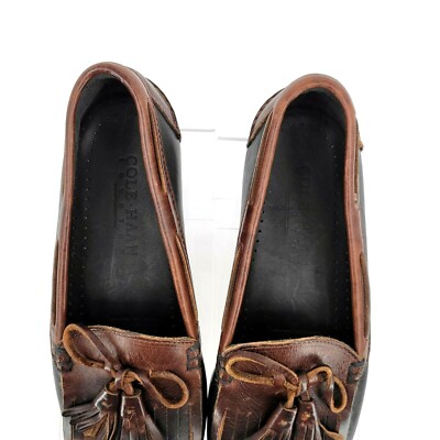 Cole Hann Country leather loafers size 9.5 Cole Haan Country Mens Leather Kilt Tassel Slip On Loafers  main image 4