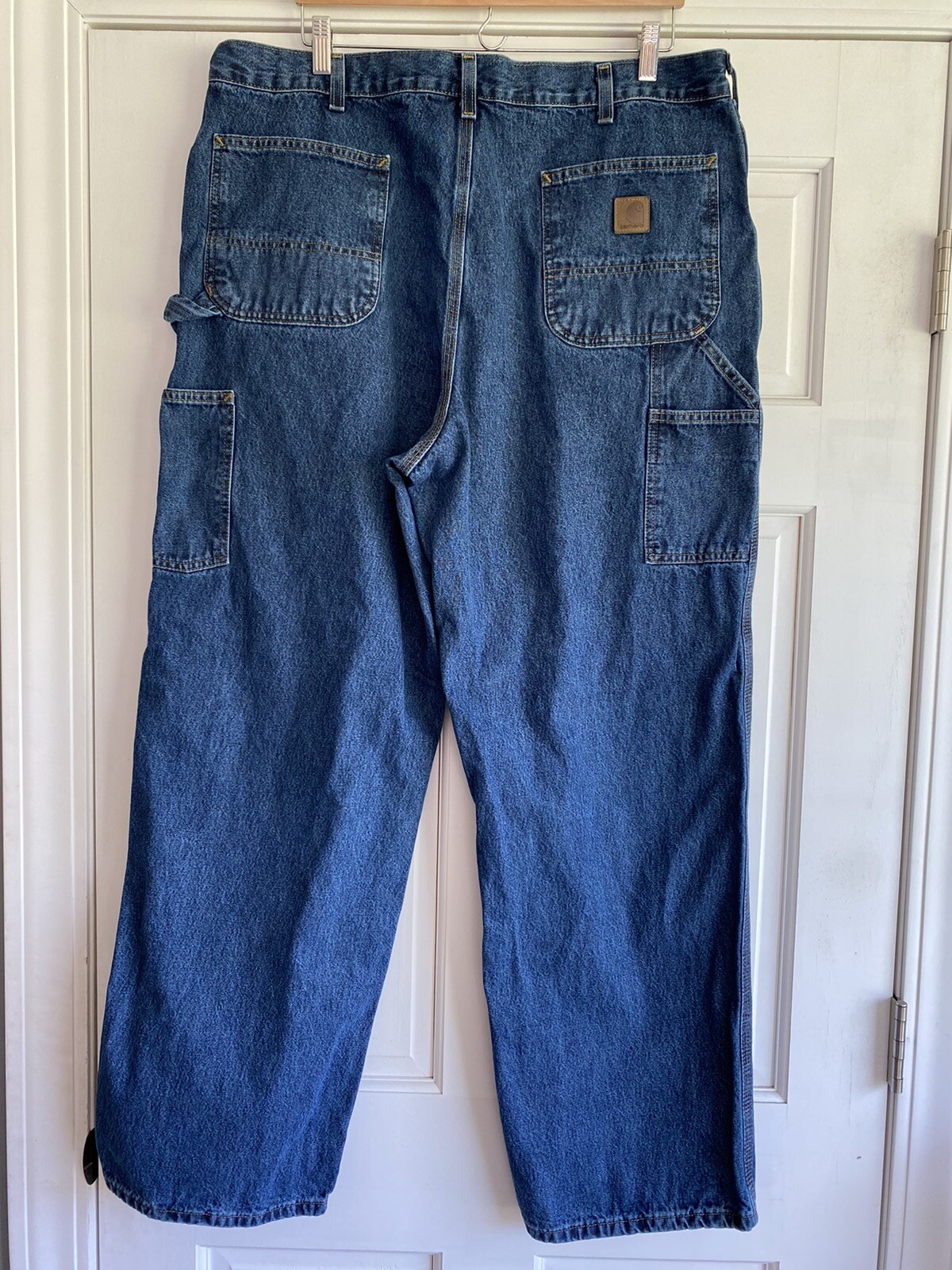 BF8 Carhartt B13 DST Dungaree Fit Carpenter Jeans Men… Gem