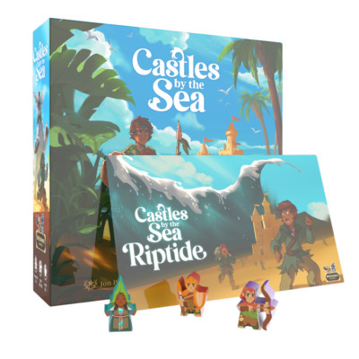 Castles by the Sea Deluxe Edition (KS) + Riptide Exp + Deluxe Holzstücke NEU