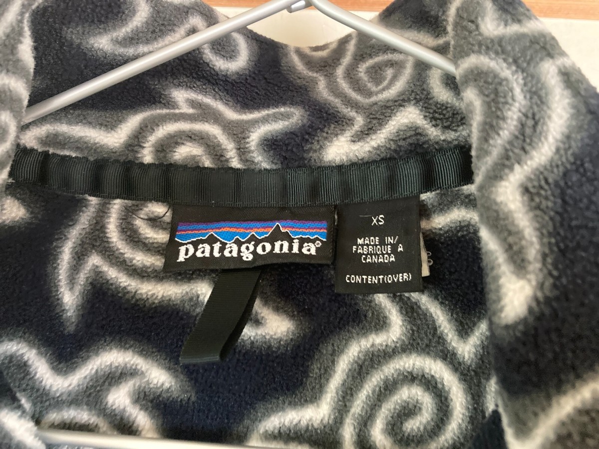 Patagonia Zen Turtles 90's Synchilla Snap-T Pullover Green Patagonia Zen Turtles 90's Synchilla Snap-T Pullover Green