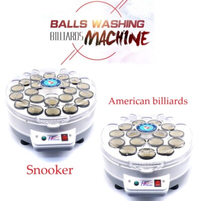 Sport Snooker Billard Waschmaschine Reinigungsmaschine Ballreiniger Polierwer...