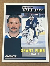 1991-92 PINNACLE - GRANT FUHR MAPLE LEAFS #168