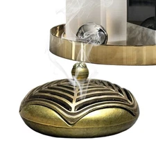Alloy Ash Catcher Small Coil Vintage Incense Cone Burner Safety Incense Holder