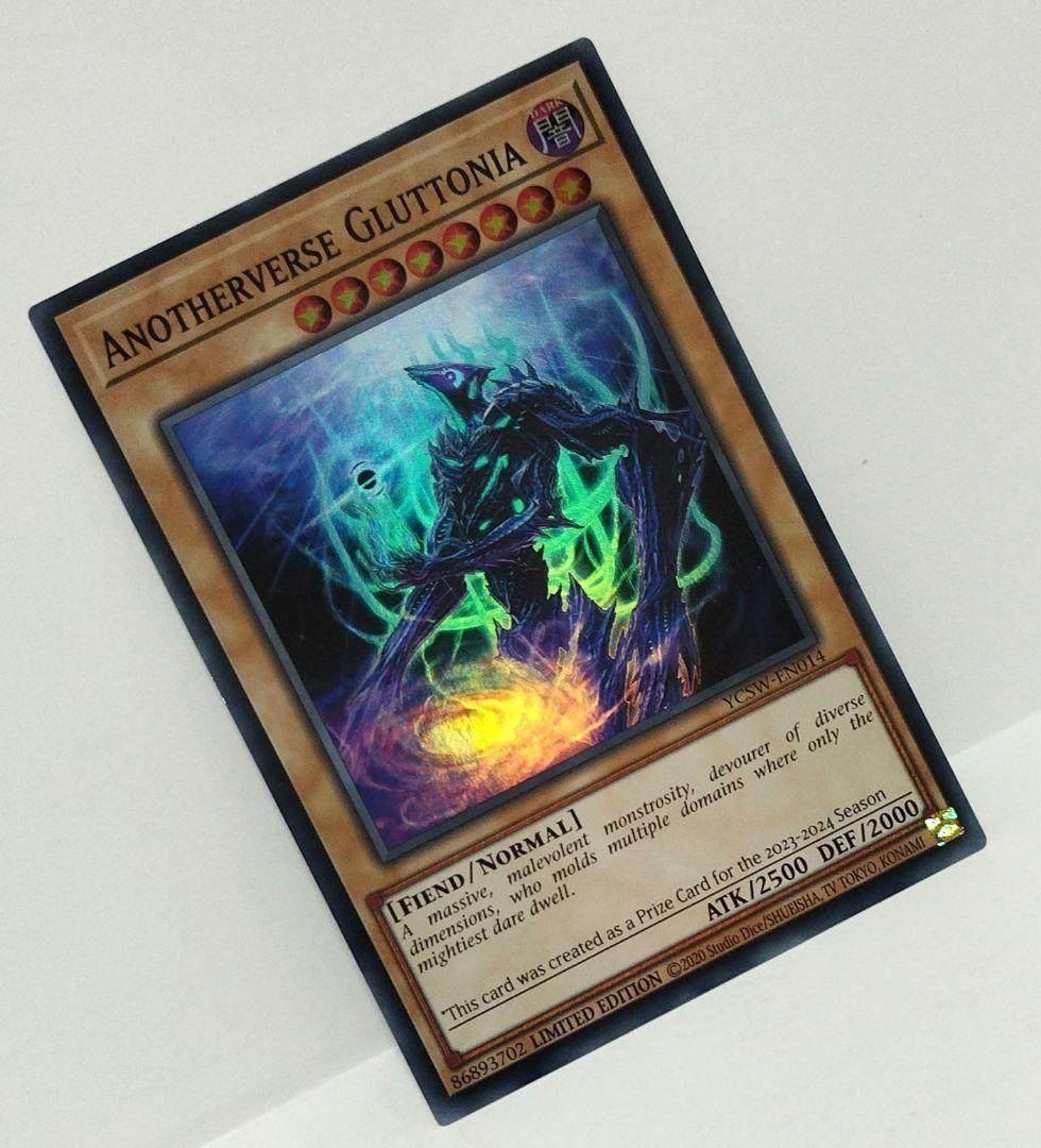 Yugioh Anotherverse Gluttonia YCSW-EN014 Limited Edition