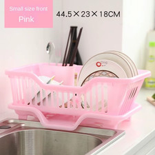 Dish Drying Rack Kitchen Utensils Drainer Rack with Drain Board Countertop Dinne