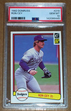 1982 Ron Cey #210 Donruss PSA 10 Los Angeles Dodgers