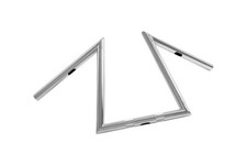 1 Pouce Z-Bar Ape Hanger Chrome Largeur/Hauteur 63/31Cm Inclus. Rapport De Pièce