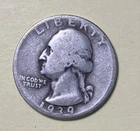 1939 P Washington Quarter 90% SILVER AMERICAN US 25 Cent U.S OLD Nice Coin