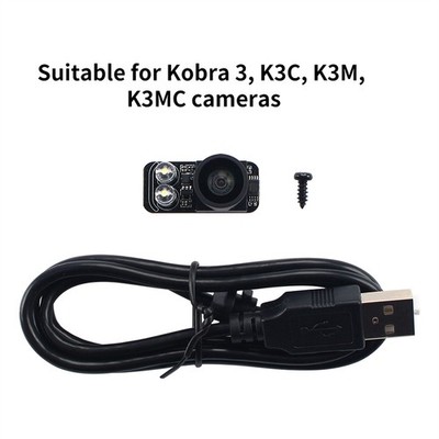 Surveillance Camera for ANYCUBIC Kobra 3/K3C/K3M/K3MC 3D Printer Camera Parts