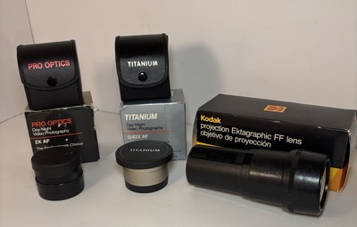 Kodak 100– 150mm Projector Slide Lens! Titanium Af Lens! Pro