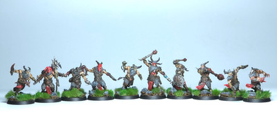 Warhammer 40k Kill Team Fellgor Ravagers Chaos Armee Squad Pro Painted Magnetisiert