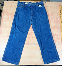 Vintage Calvin Klein Made in USA Jeans Mens Size 36  x 33  Dark Blue Straight Leg