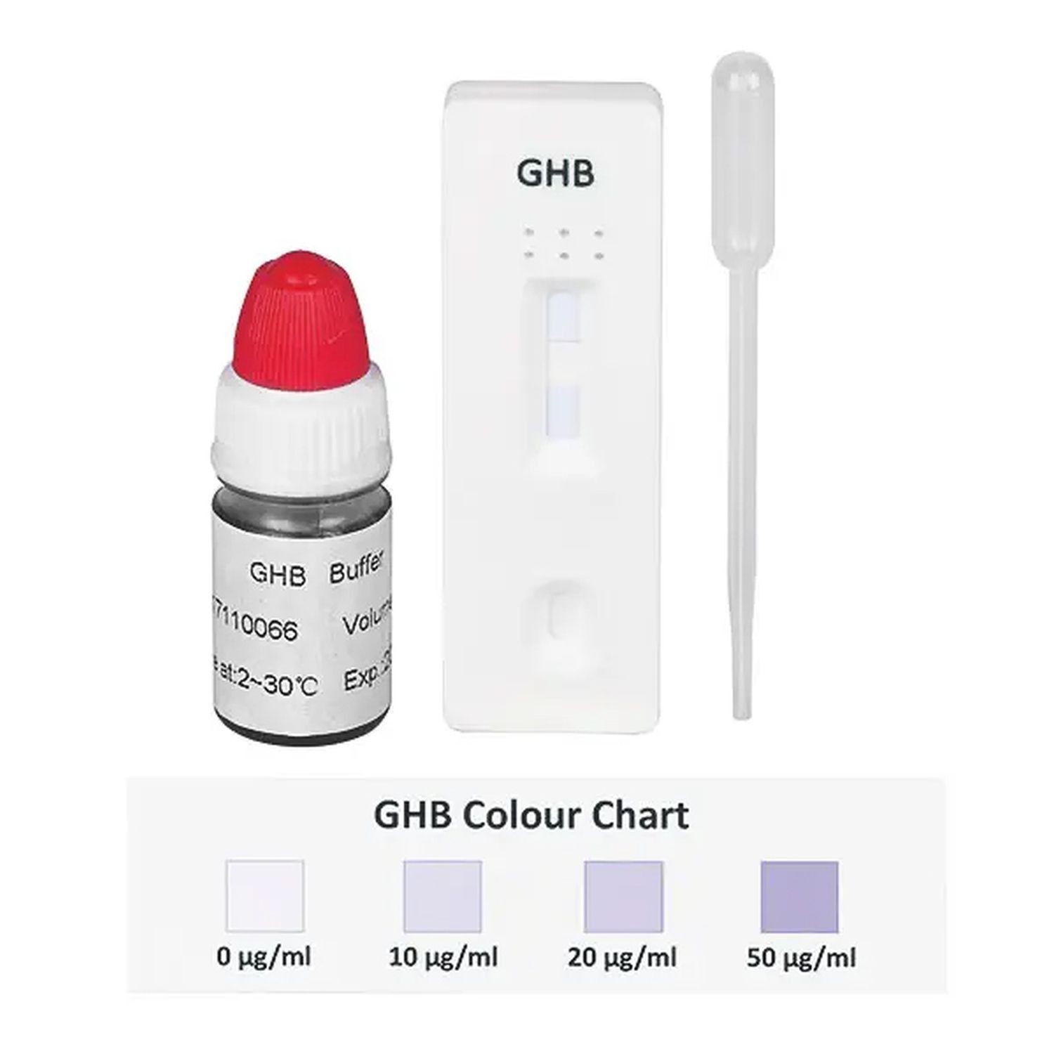 Cleartest Liquid Ecstasy GHB K.O.Tropfen Urintest | Test 1 Stück