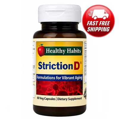 Striction D Premium Blood Sugar Support Supplement 60 Capsules Healthy Habits