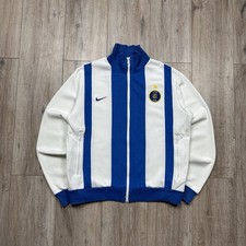 Nike Inter de Milán 2005-06 Fútbol Fútbol Vintage Chaqueta de Pista Para Hombre Talla M