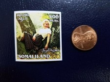 Marilyn Monroe American Actor Somaliland 2002 NON Perforated Stamp (K)