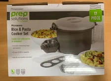 Progressive International Prep Solutions PS-97GY Microwave Rice Pasta Cooker Set