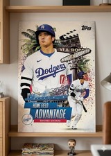 Topps 2025 Homefield Shohei Ohtani 12x17 Poster L.A Dodgers