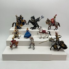 Schleich Papo Medieval Figure Lot Knights Hor...