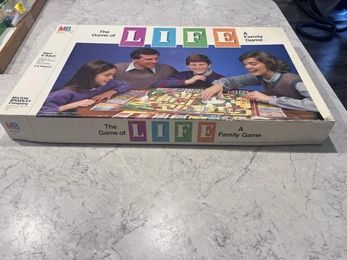 Milton Bradley the Game of Life Board Game 1985 Vintage