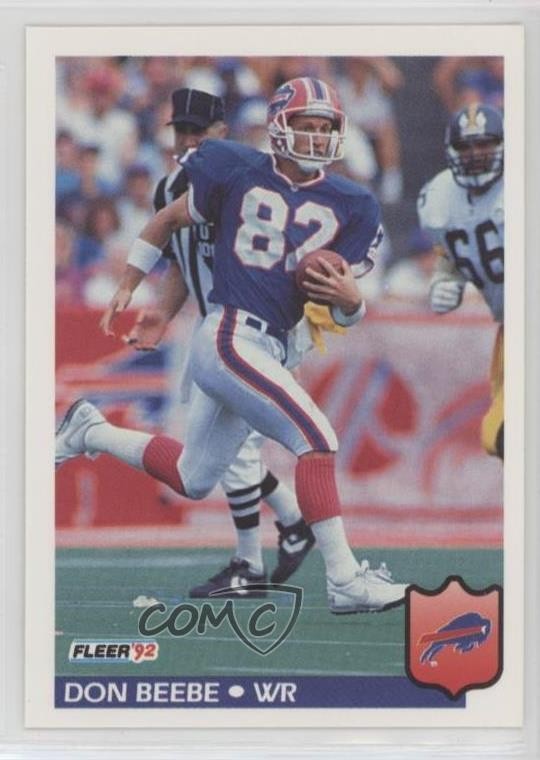 1992 Fleer Don Beebe #19 08ee