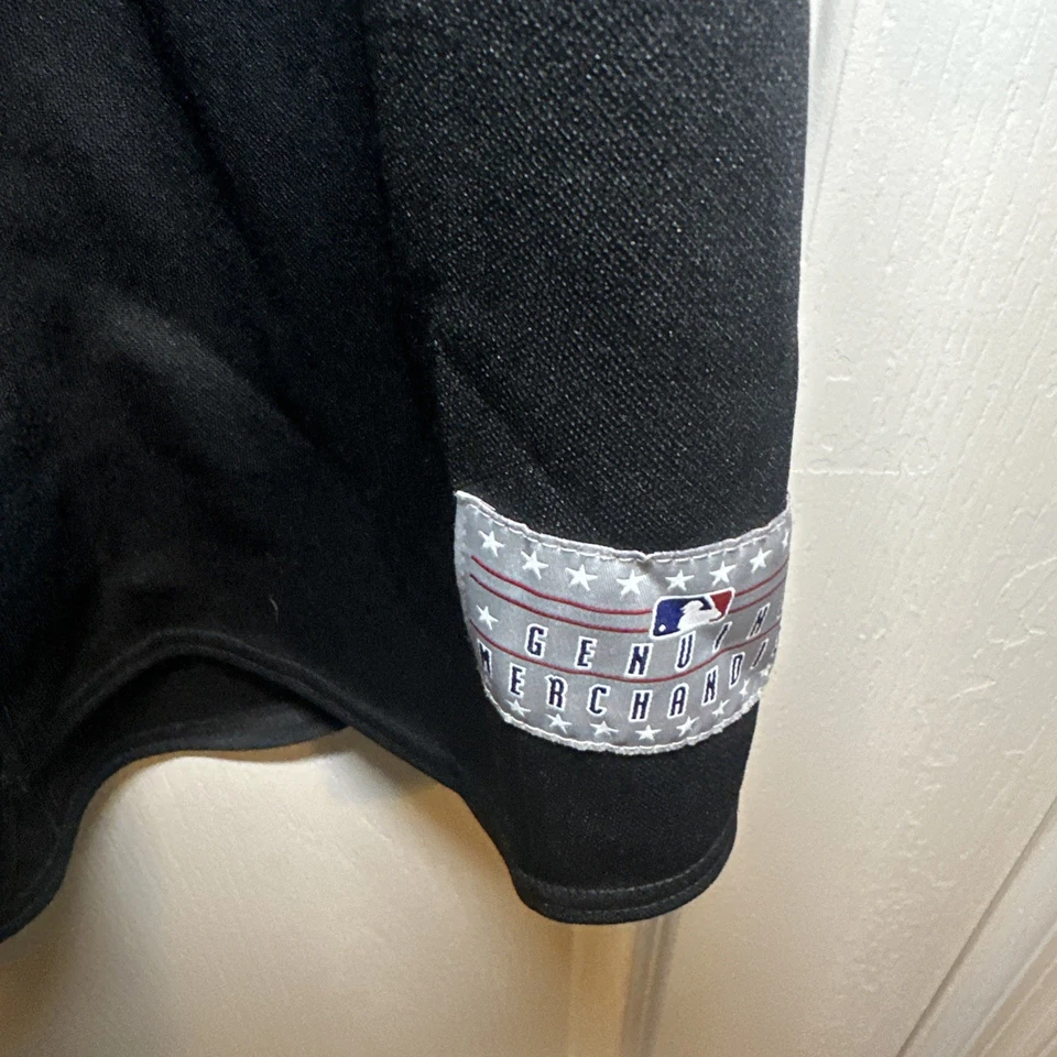 Camiseta deportiva para hombre Madison Bumgarner 2014 de los Gigantes de San Francisco negra de la Serie Mundial talla L Foto 4 de 4