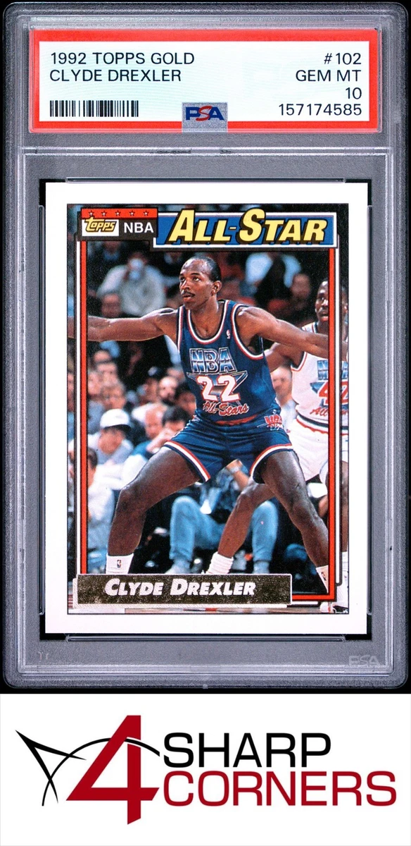Topps Clyde Drexler Basketball Sports Trading Card Singles for