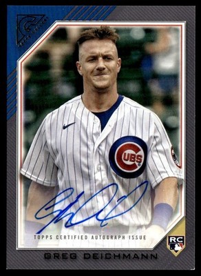 2022 Topps Gallery Rookie Auto Greg Deichmann #RA-GD