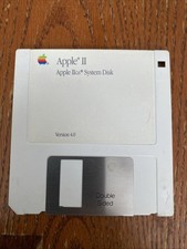 Apple IIgs System Disk v2.0 3.5  Double Sided ProDOS 16 Vintage Apple