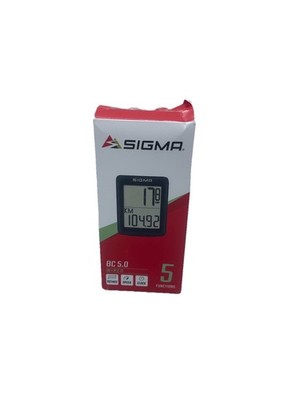 SIGMA Sport Fahrradcomputer BC 5.0 WR
