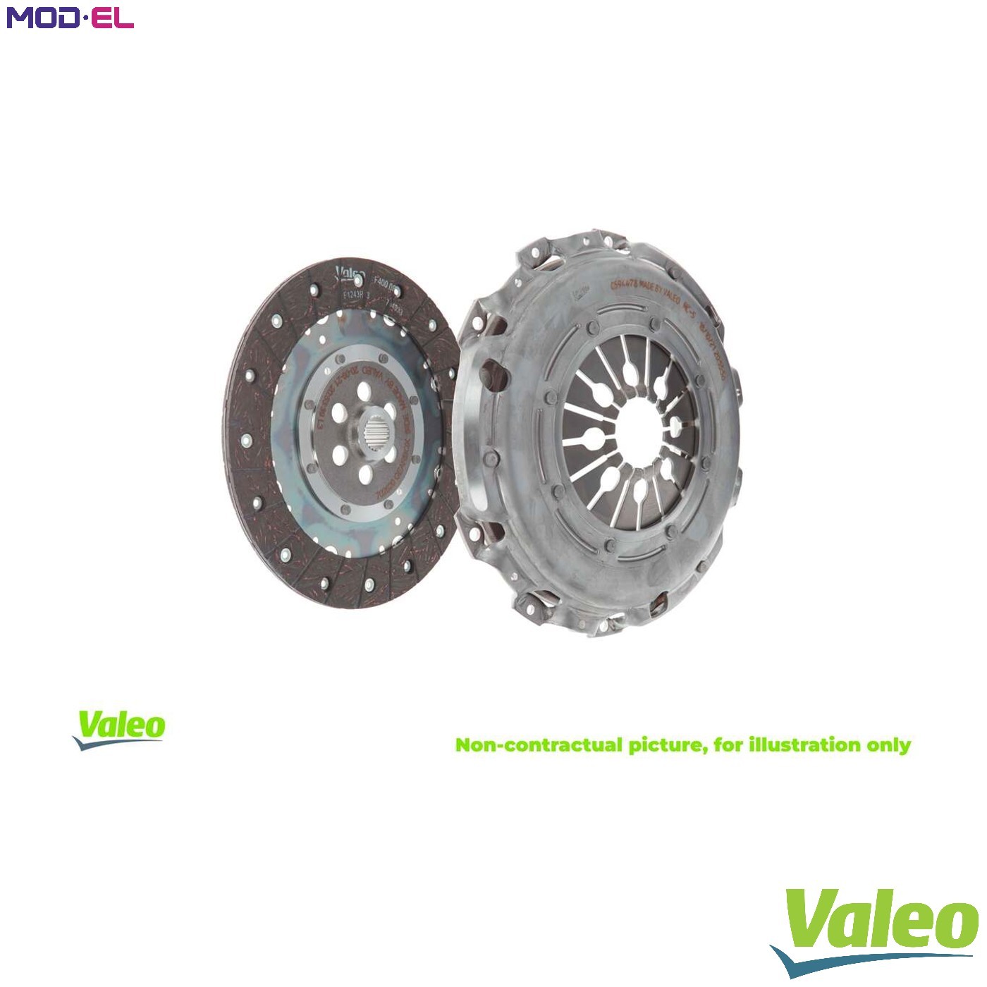 Valeo Clutch Kit 826935 - With Cover, With Disc | Cover External Diameter: 220, Disc External Diameter: 219 - Image 11
