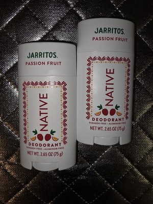 Native Jarritos Passionfruit Deodorant 2.65 Oz Limited Edition Lot Of 2
