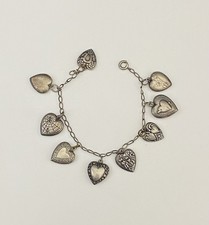 Antique Victorian Sterling Silver .925 with 9...