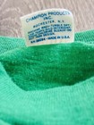 VTG 80’s Champion T-shirt International Athletic Club Racquetball Size L Green — photo 5