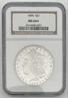 1896 Morgan Silver Dollar NGC MS64* (STAR)