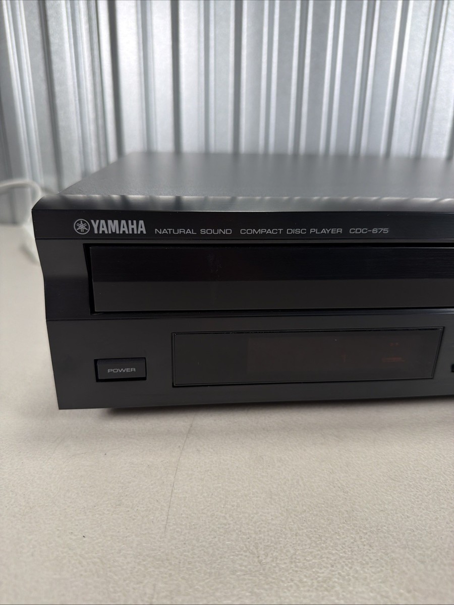 Yamaha CDC-675 5-Disc Changer CD Player, Optical Out w/ Remote