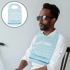 Elderly Adult Bibs Food Catching Adults Cloth Clothing Protector