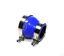 4-ply Reinforced Reducer Silicone Hose Coupler 3 Length With T 2 To 3 Blue