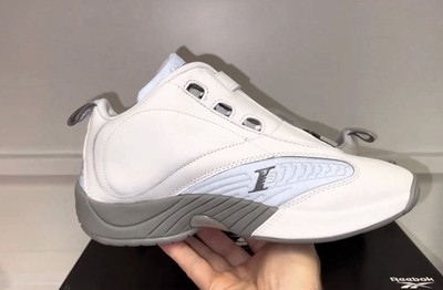 Reebok Answer 4 54 Points White Grey Allen IversonBasketball Shoes GX6234
